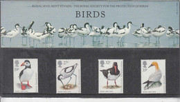 1989 Great Britain Birds Oiseaux RSPB Presentation Pack Complete MNH - Storks & Long-legged Wading Birds