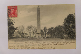 C. P. A. : NEW YORK CITY : The Obelisk, Central Park, Stamp In 1921 - Central Park