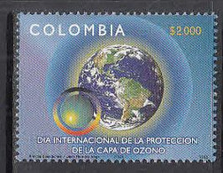 2005 Colombia Ozone Layer Protection Environment Green Complete Set Of 1  MNH - Colombia