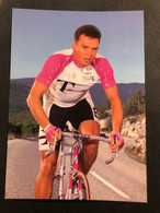 Olaf Ludwig - Telekom - 1996 - Carte / Card - Cyclists - Cyclisme - Ciclismo -wielrennen - Cyclisme