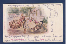 CPA Indonésie Circulé Dutch East Indies Inde Java Métier Type - Indonesien