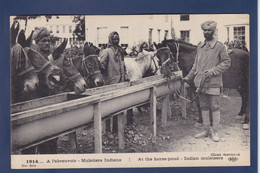 CPA Inde Militaria WWI Guerre War Troupes Indiennes Hindous Non Circulé - Indien