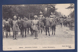 CPA Inde Militaria WWI Guerre War Troupes Indiennes Hindous Non Circulé - India