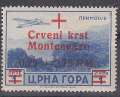 Germany Occupation Of Montenegro 1944 Mi#34 Mint Never Hinged - Occupation 1938-45