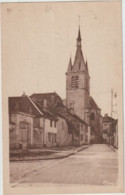 Dépt 52 - CHÂTEAUVILLAIN - Clocher De L'Église Notre-Dame - Rue Amiral Decrès - Chateauvillain