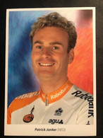 Patrick Jonker - Rabobank - 1997 - Carte / Card - Cyclists - Cyclisme - Ciclismo -wielrennen - Cyclisme