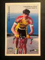 Wim Van De Meulenhof - Foreldorado Golff - 1997 - Carte / Card - Cyclists - Cyclisme - Ciclismo -wielrennen - Cyclisme