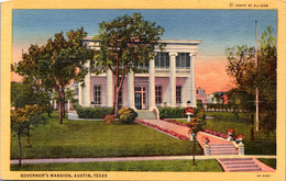 Texas Austin Governor's Mansion Curteich - Austin