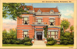 Alabama Montgomery Governor's Mansion Curteich - Montgomery