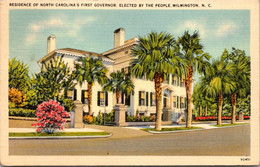 North Carolina Wilmington Governor's Mansion 1943 - Wilmington