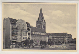 Masurens Hauptstadt Lyck. Strasse Der SA Und Evgl. Kirche - 1941 - Ostpreussen