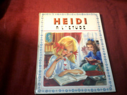 HEIDI   A L'ETUDE - Libros Infantiles Y Juveniles