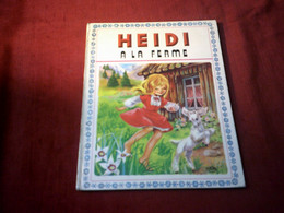 HEIDI   A LA FERME - Boeken Voor Jongeren