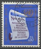 NU Genève - Vereinte Nationen 1969-70 Y&T N°5 - Michel N°5 (o) - 50c Charte De L'ONU - Gebraucht