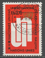 NU Genève - Vereinte Nationen 1969-70 Y&T N°7 - Michel N°6 (o) - 70c Initiales UN Entrecroisées - Usati