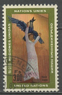 NU Genève - Vereinte Nationen 1969-70 Y&T N°13 - Michel N°8 (o) - 3f œuvre De H Stake - Used Stamps