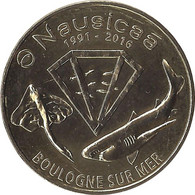 2016 MDP152 - BOULOGNE-SUR-MER - Nausicaa 10 (La Mer Est Sur Terre 1991-2016) / MONNAIE DE PARIS - 2016