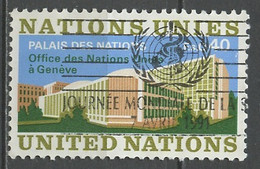 NU Genève - Vereinte Nationen 1972 Y&T N°22 - Michel N°22 (o) - 40c Palais Des Nations à Genève - Used Stamps