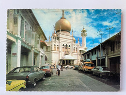 Delcampe - Sultan Mosque Arab Street, Singapore, 1981 Used Postcard - Singapur