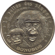 2011 MDP236 - ROMAGNE - La Vallée Des Singes 6 (Les Bonobos) / MONNAIE DE PARIS - 2011