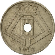 Belgique, 25 Centimes, 1938, TTB, Nickel-brass, KM:115.1 - 25 Centesimi