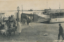 Ferry Boat Bac à Bizerte Tunisie Ane Arabes Lampadaire à Petrole Petrol Lamp - Ferries