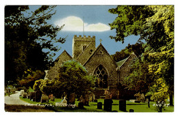 Ref 1506 -  Postcard - The Church & Graveyard - Sonning Berkshire - Andere & Zonder Classificatie