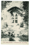 Ref 1506 -   Early Postcard - 13th Century Window Carisbrroke Castle - Isle Of Wight - Autres & Non Classés