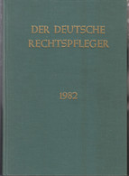 Der Deutsche Rechtspfleger Jahrgang 1982 - Rechten