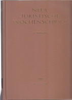 NJW 2002 (I), 55. Jahrgang 2002, 1. Halbband, Neue Juristische Wochenschrift - Law