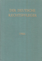 Der Deutsche Rechtspfleger Jahrgang 1984 - Recht