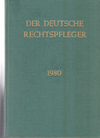 Der Deutsche Rechtspfleger Jahrgang 1980 - Recht