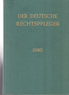 Der Deutsche Rechtspfleger Jahrgang 1980 - Rechten