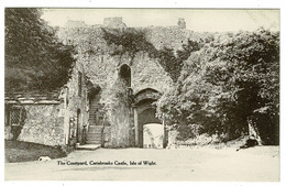 Ref 1508 -  Early Postcard - The Courtyard Carisbrooke Castle - Isle Of Wight - Autres & Non Classés