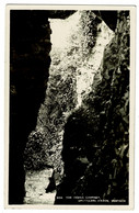 Ref 1508 -  Real Photo Postcard - The Devils Chimney Smugglers Haven Ventnor - Isle Of Wight - Ventnor