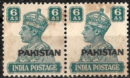 INDIA 1947 King George VI 6 As Overprinted Pakistan. As Scan - Nuovi