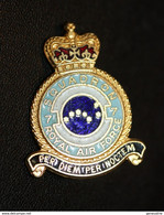 Insigne Militaire Britannique "Squadron - Royal Air Force - Grande-Bretagne - Armée De L'air