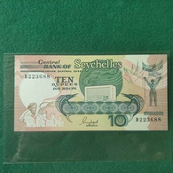 SEYCHELLES 10 RUPEES 1989 - Seychellen