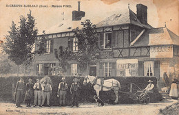 27 - EURE - ST CRESPIN LORLEAU- 10552- Maison Pinel- Café Tabac Boulangerie - Saint-Georges-Motel