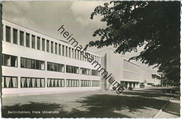 Berlin - Dahlem - Freie Universität - Foto-Ansichtskarte - Verlag Kunst Und Bild Berlin - Dahlem