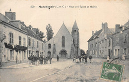 ¤¤   -    MARCHENOIR   -   Place De L'Eglise Et Mairie     -   ¤¤ - Marchenoir