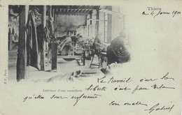 63 - THIERS - PUY DE DOME - INTERIEUR D'UNE COUTELLERIE  - DEUX SCANS - Thiers