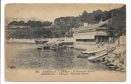 CPA 13 BOUCHES DU RHONE MARSEILLE 163 L'ESTAQUE LE RESTAURANT MISTRAL / ELD - L'Estaque