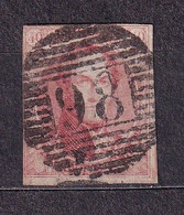 [12_0007] Zegel 12 Met Balkstempel P 98 Puers Scan Voor- En Achterzijde - 1858-1862 Medallions (9/12)