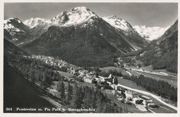 Real Photo Pontresina M. Piz Palu U. Roseggletscher - Pontresina