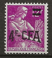 REUNION CFA: **, N° YT 333, TB - Unused Stamps