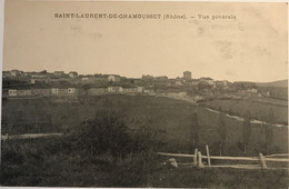 Rhône - Saint-Laurent-de-Chamousset - Vue Générale - Carte Postale - Saint-Laurent-de-Chamousset