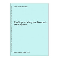Readings On Malaysian Economic Development - Asia & Oriente Próximo