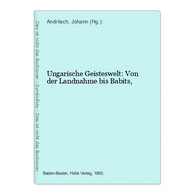 Ungarische Geisteswelt: Von Der Landnahme Bis Babits, - Sonstige & Ohne Zuordnung