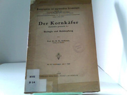 Der Kornkäfer (Calandra Granaria L.)- Biologie Und Bekämpfung - Natuur